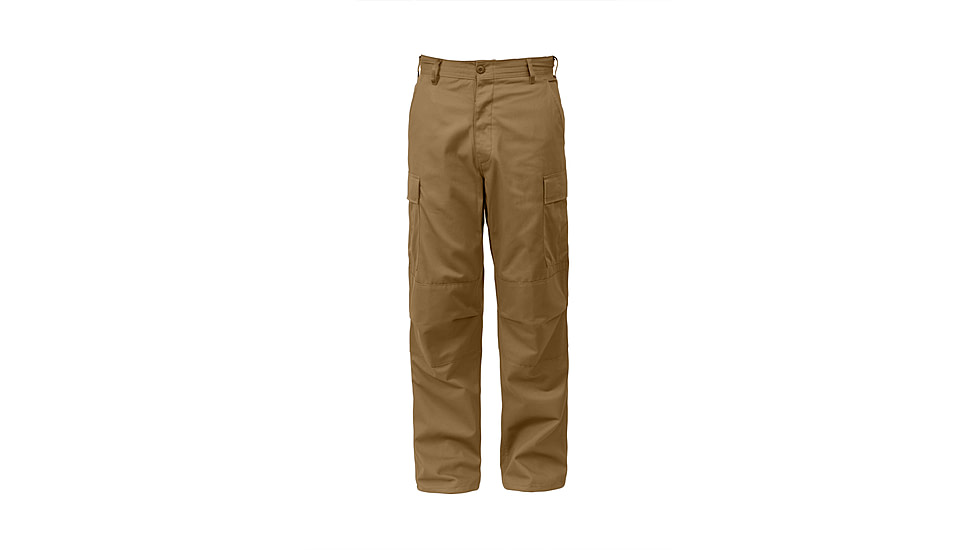 Rothco Tactical BDU Pants, Coyote Brown, Small, 8522-CoyoteBrown-S27-31Waist