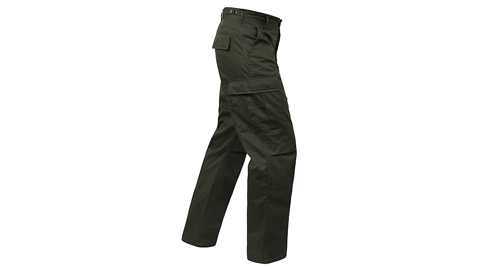 Rothco Tactical BDU Cargo Pants, Black, Medium, Short, 7971-Black-M-Short31-35Waist2612-2912Length