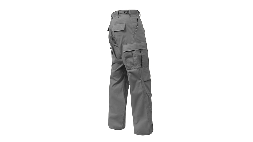 Rothco Tactical BDU Pants, Grey, Extra Small, 8810-Grey-XS23-27Waist