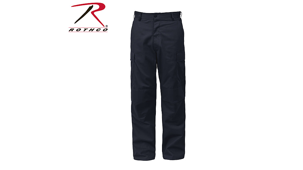 Rothco Tactical BDU Pants, Midnight Navy Blue, Large, Short, 7982-MidnightNavyBlue-L-Short35-39Waist2612-2912Length