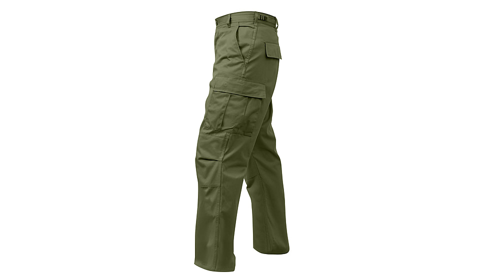 Rothco Tactical BDU Pants, Olive Drab, Extra Small, 7838-OliveDrab-XS23-27Waist