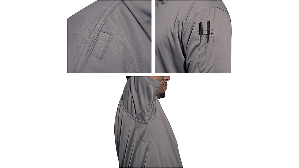 Rothco Tactical Performance Polo Shirt - Mens, Grey, Extra Large, 39130-Grey-XL