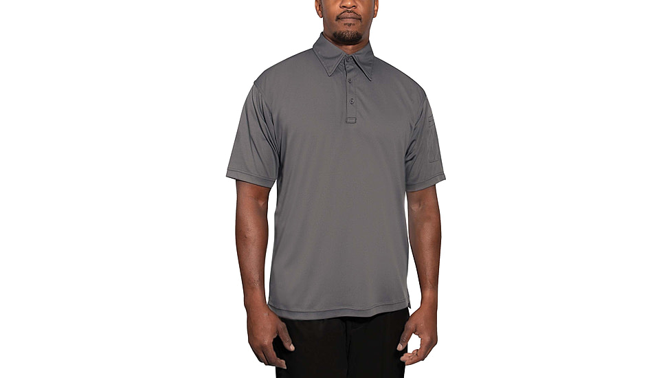 Rothco Tactical Performance Polo Shirt - Mens, Grey, Extra Large, 39130-Grey-XL