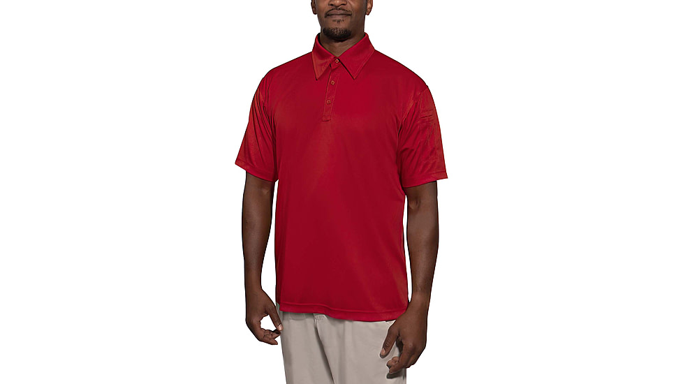 Rothco Tactical Performance Polo Shirt - Mens, Red, Extra Large, 39120-Red-XL