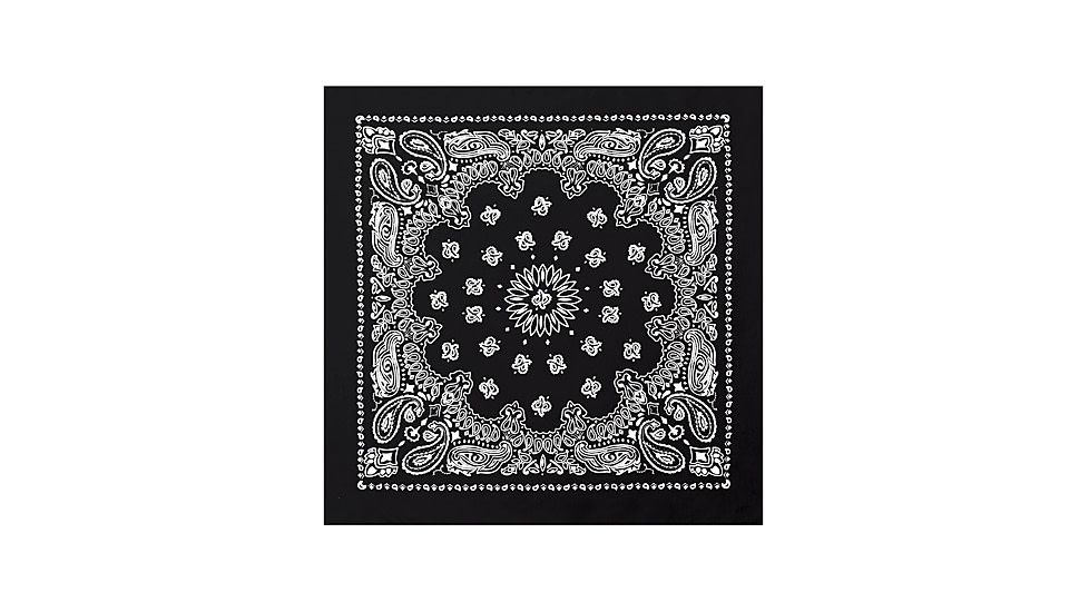 Rothco Trainmen Bandana, Black, 4143-Black