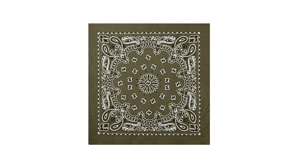 Rothco Trainmen Bandana, Olive Drab, 4051-OliveDrab