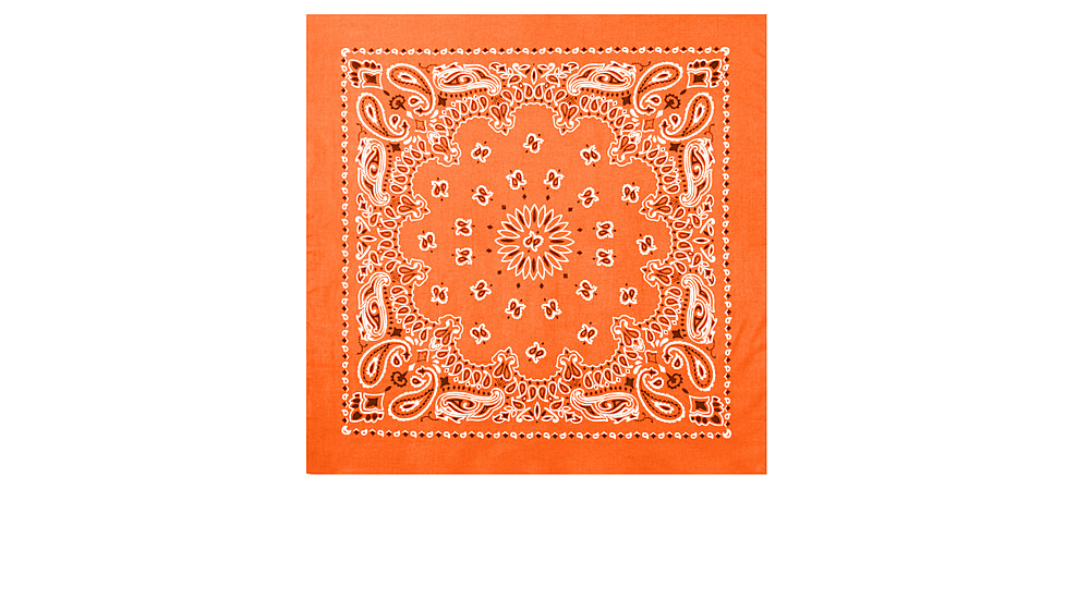Rothco Trainmen Bandana, Orange, 4948-Orange