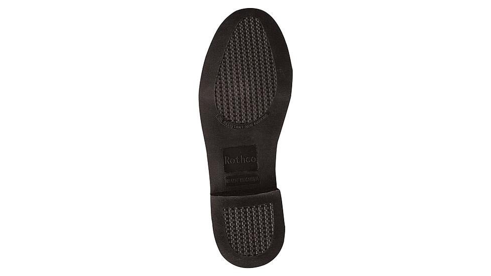 Rothco Military Uniform Oxford Leather Shoes, 12, Wide, 5085-12-Wide