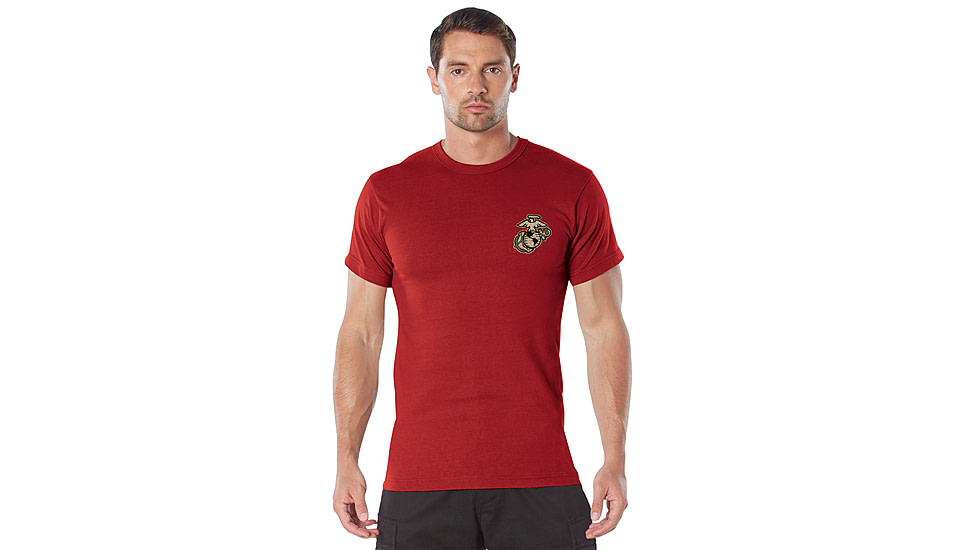 Rothco USMC Dogs of War T-Shirt - Men's, Red, Small, 11770-Red-S