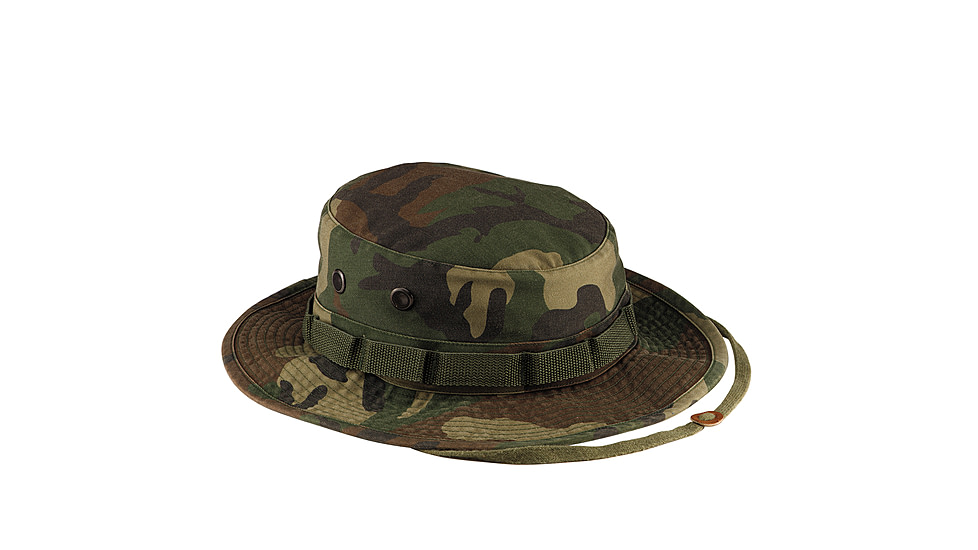 Rothco Vintage Boonie Hat, Woodland Camo, 6 3/4, 5900-WoodlandCamo-634