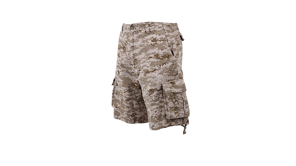 Rothco Vintage Camo Infantry Utility Shorts, Desert Digital Camo, 2XL, 2761-DesertDigitalCamo-2XL
