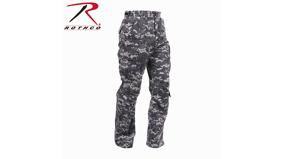 Rothco Vintage Camo Paratrooper Fatigue Pants, Woodland Camo, Small, 2586-WoodlandCamo-S