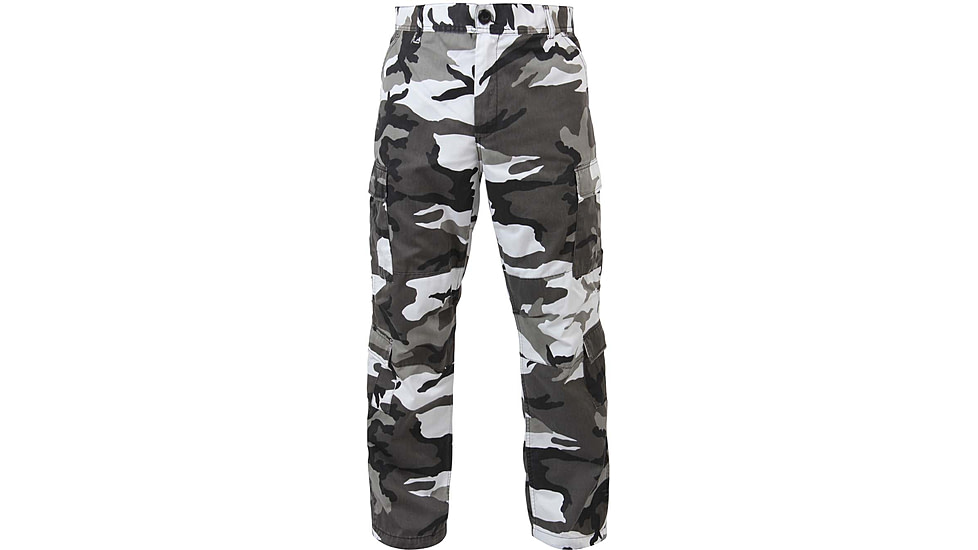 Rothco Vintage Camo Paratrooper Fatigue Pants, City Camo, Small, 3586-CityCamo-S