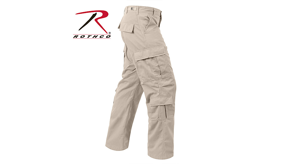 Rothco Vintage Paratrooper Fatigue Pants, Russet Brown, L, 2886-RussetBrown-L