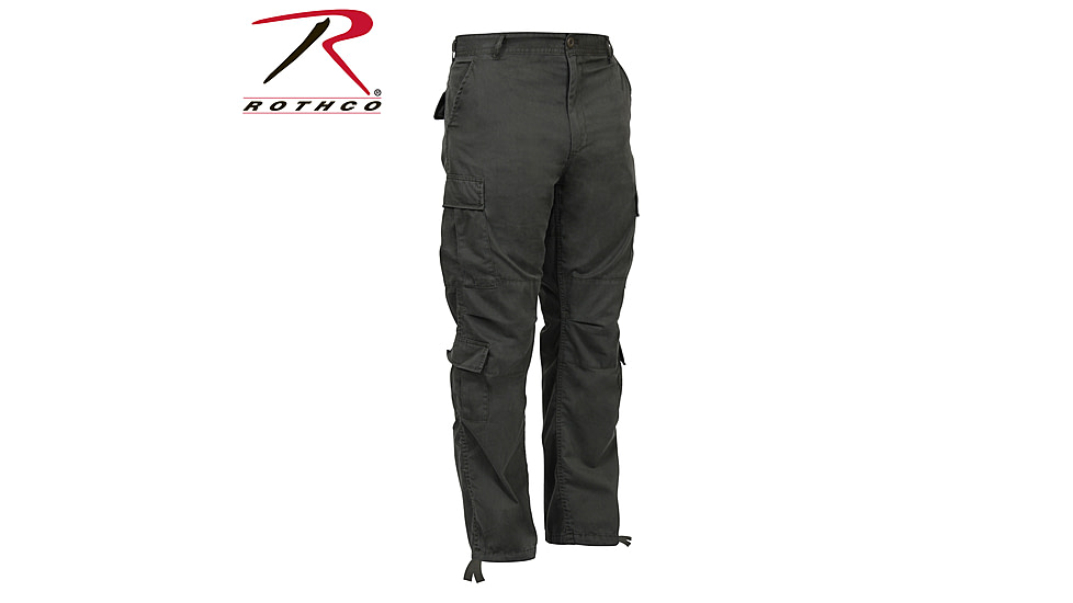 Rothco Vintage Paratrooper Fatigue Pants, Russet Brown, L, 2886-RussetBrown-L