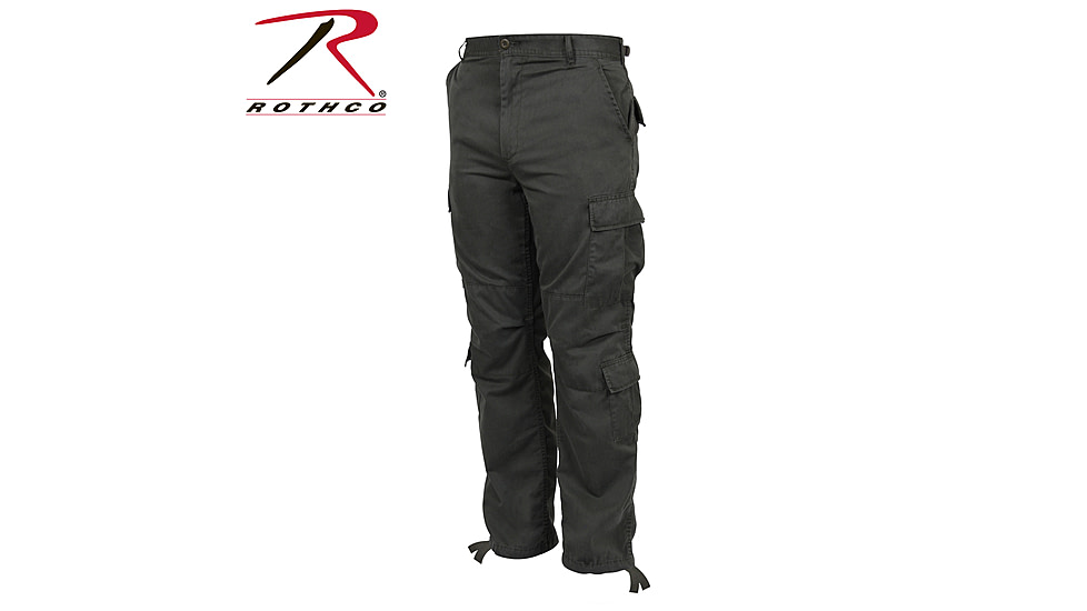 Rothco Vintage Paratrooper Fatigue Pants, Russet Brown, L, 2886-RussetBrown-L