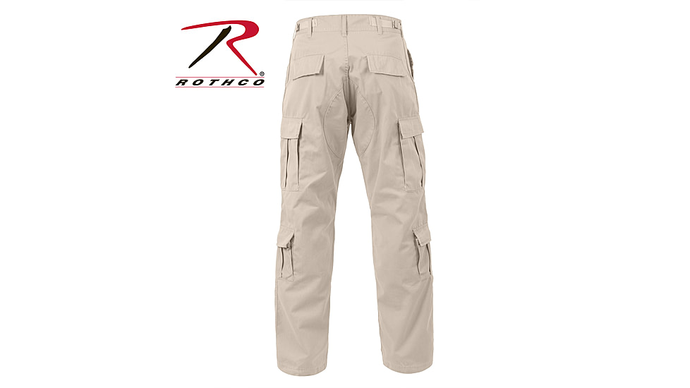 Rothco Vintage Paratrooper Fatigue Pants, Russet Brown, L, 2886-RussetBrown-L