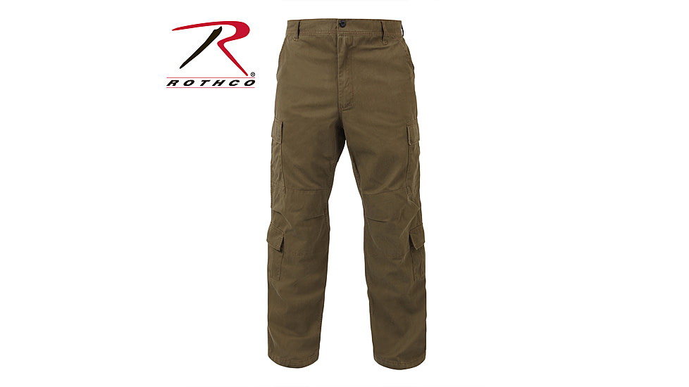 Rothco Vintage Paratrooper Fatigue Pants, Russet Brown, L, 2886-RussetBrown-L