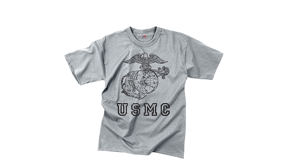 Rothco Vintage USMC Globe &amp; Anchor T-Shirt, Small, 61343-S