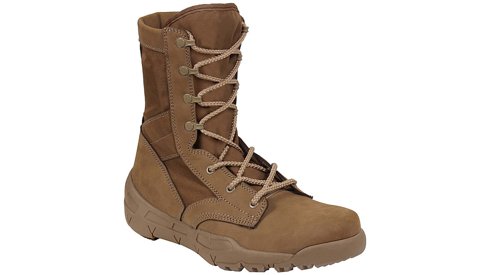 Rothco Waterproof V-Max Lightweight Tactical Boots - AR 670-1 Coyote Brown - 8.5 Inch, 13, 5769-13