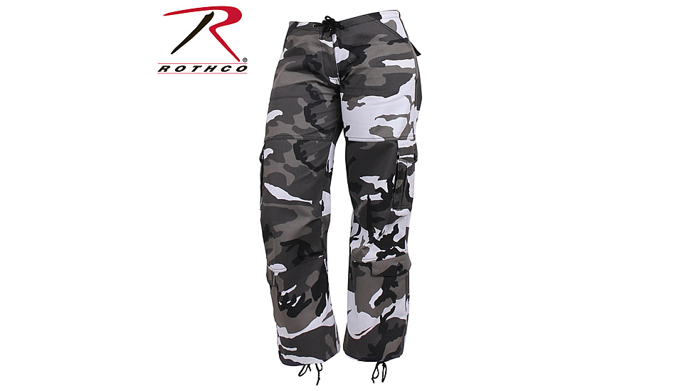 Rothco Womens Camo Vintage Paratrooper Fatigue Pants