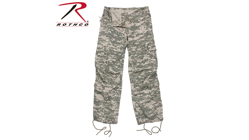 Rothco Womens Camo Vintage Paratrooper Fatigue Pants