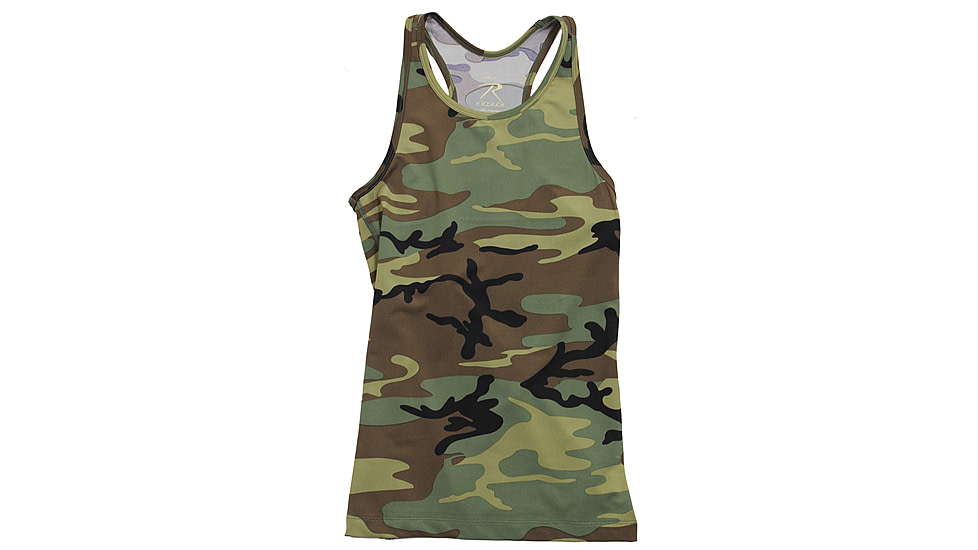 Rothco Womens Camo Workout Performance Tank Top, M, 44080-M