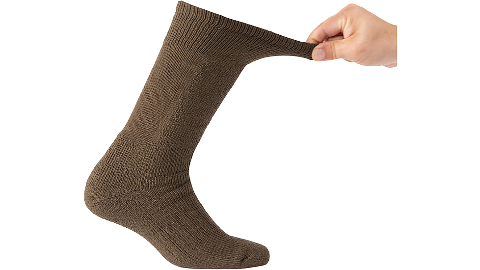 Rothco Wool Blend Mid-Calf Winter Socks, Coyote Brown, Medium, 64111-CoyoteBrown-M