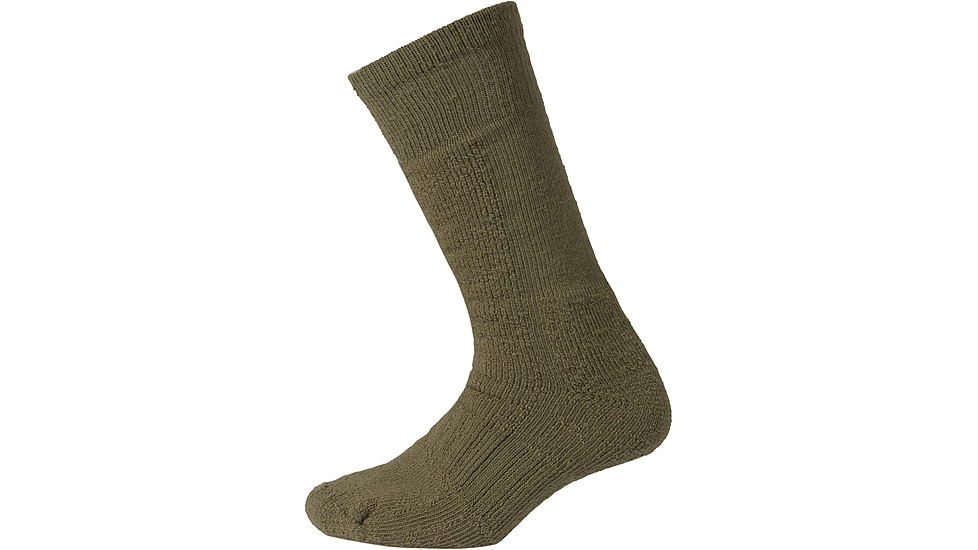 Rothco Wool Blend Mid-Calf Winter Socks, Olive Drab, Medium, 64112-OliveDrab-M