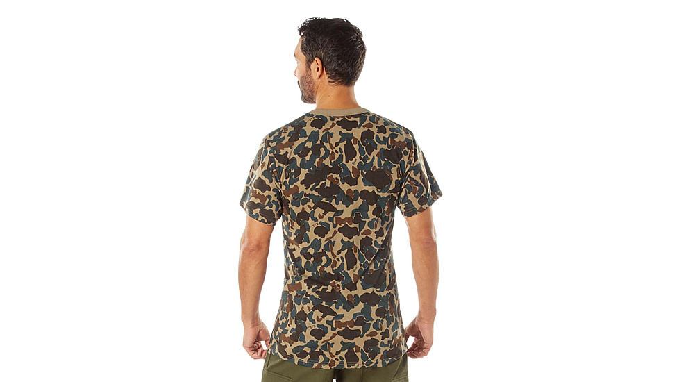 Rothco X Bear Archery Fred Camo Moisture Wicking T-Shirt, Camo, Large, 613902036055