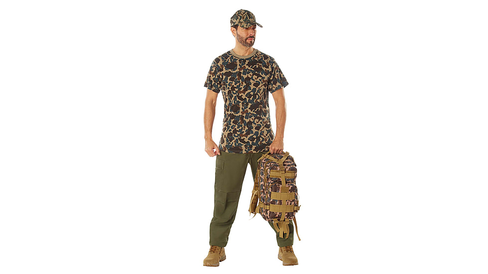 Rothco X Bear Archery Fred Camo Moisture Wicking T-Shirt, Camo, Large, 613902036055