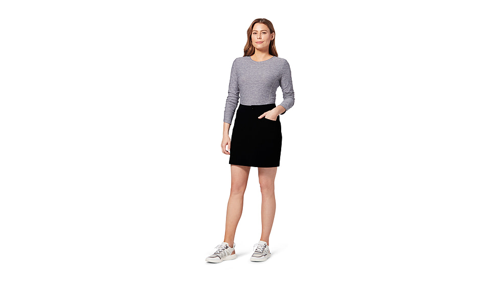 Royal Robbins Alpine Mtn Pro Skort - Womens, Jet Black, 4, Y325006-Jet Black-4