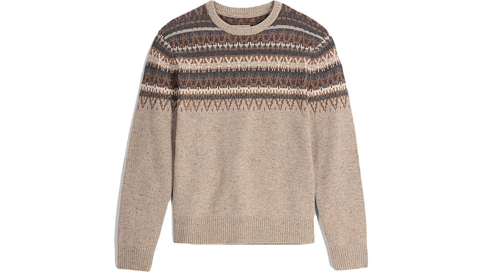 Royal Robbins Arch Rock Crew Long SLeeve - Mens, Sandstone Mammoth Print, Small, Y12600129-106RR-S