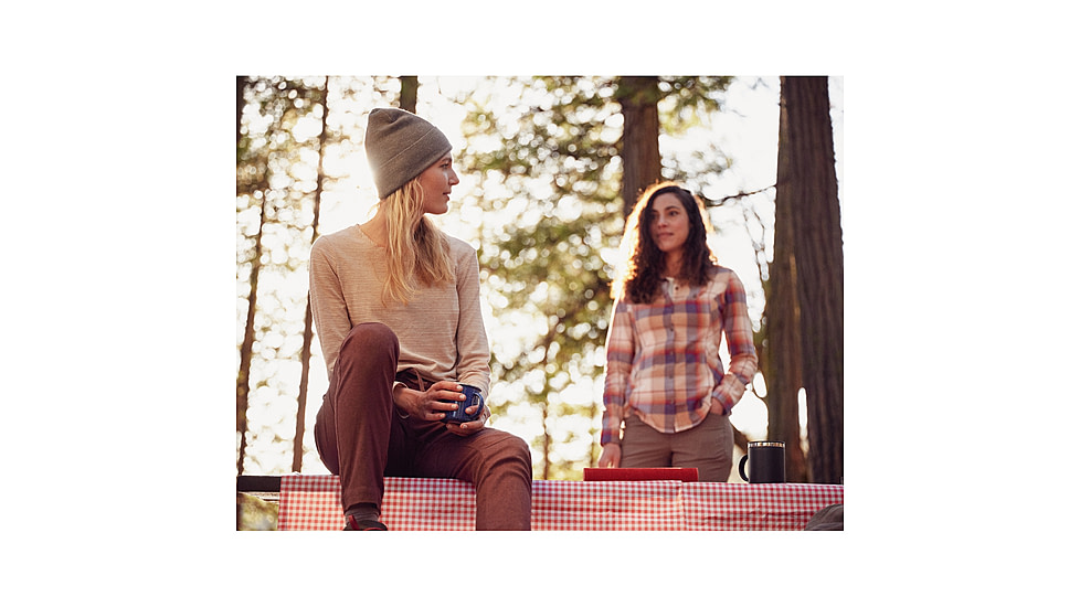 Royal Robbins Vacationer Stripe Tee Long Sleeve - Womens, Sea Pine, Small, Y612021349S