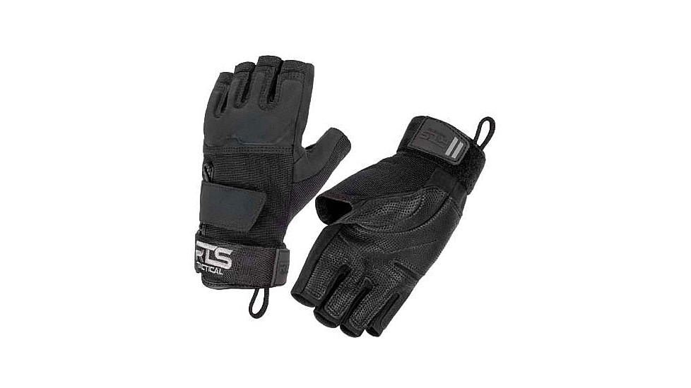 RTS Tactical Front Line Gloves - Mens, Black, Large, RTS-72203