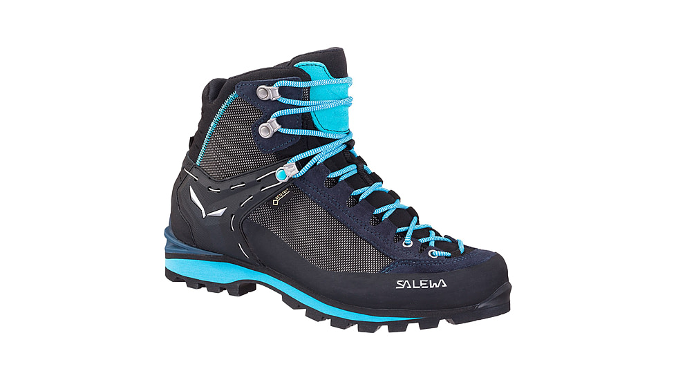 Salewa Crow GTX Mountaineering Boots - Womens, Premium Navy/Ethernal Blue, 7, 00-0000061329-3985-7