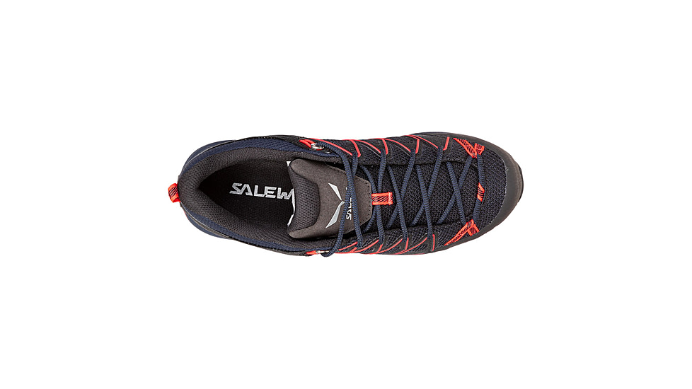 Salewa MTN Trainer Lite Hiking Shoes - Womens, Premium Navy/Fluo Coral, 9.5, 00-0000061364-3993-9.5