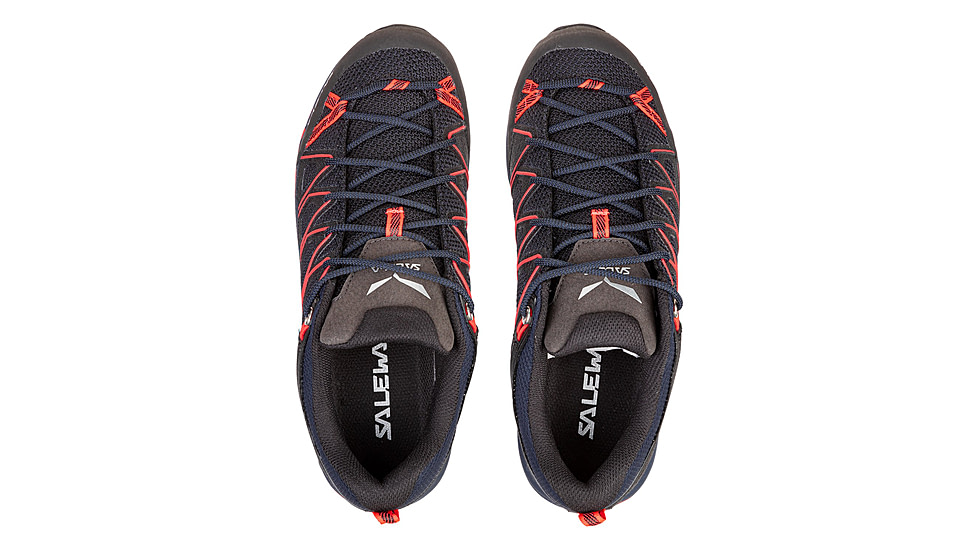 Salewa MTN Trainer Lite Hiking Shoes - Womens, Premium Navy/Fluo Coral, 9.5, 00-0000061364-3993-9.5