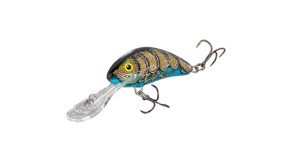 Salmo Hornet 40 Crankbaits, Blue Craw, 4cm/1.5in, QHT1139