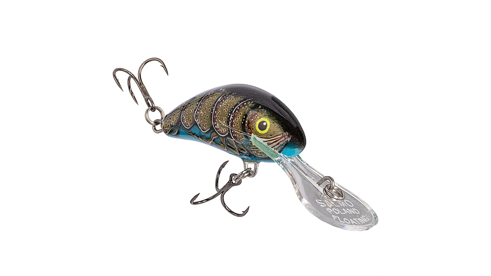Salmo Hornet 40 Crankbaits, Blue Craw, 4cm/1.5in, QHT1139