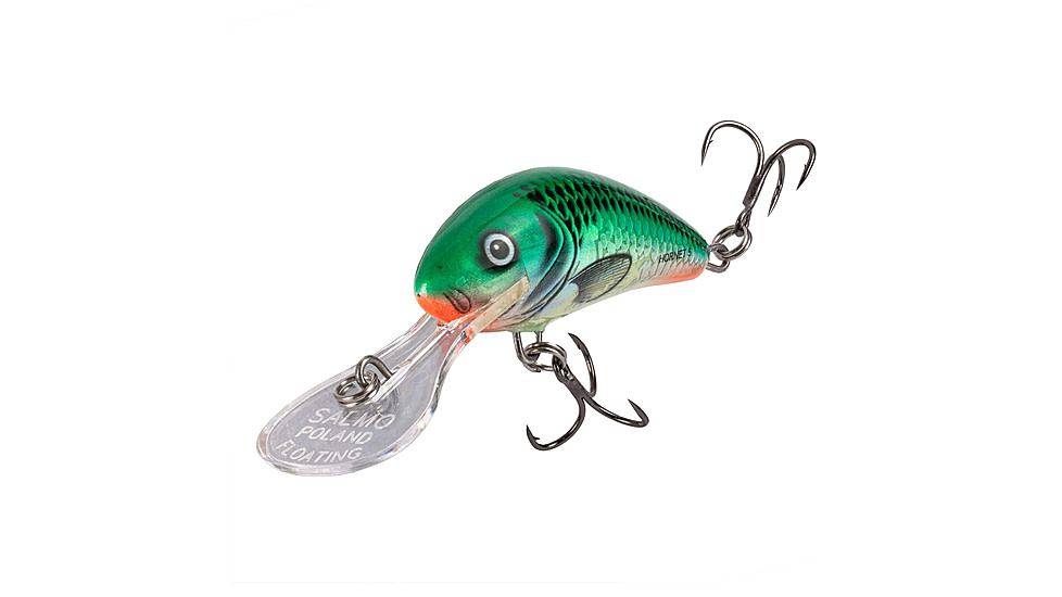 Salmo Hornet 40 Crankbaits, Green Sky, 4cm/1.5in, QHT1160