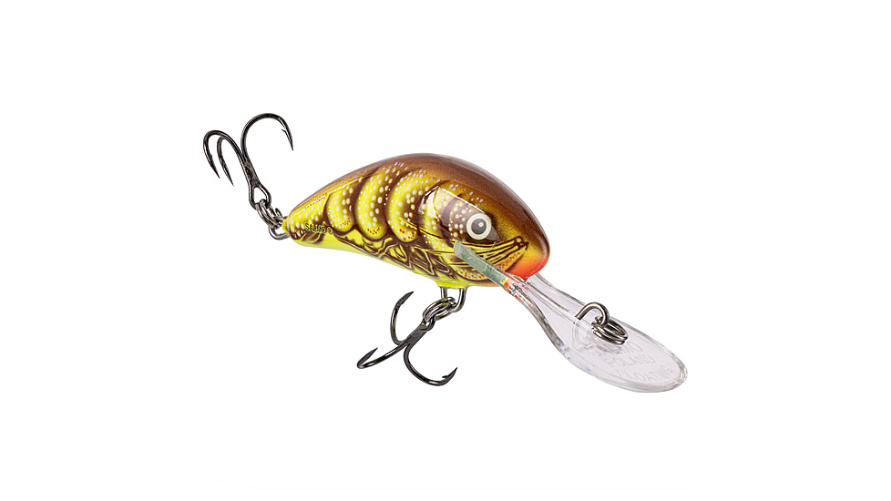 Salmo Hornet 40 Crankbaits, Mustard Craw, 4cm/1.5in, QHT1138