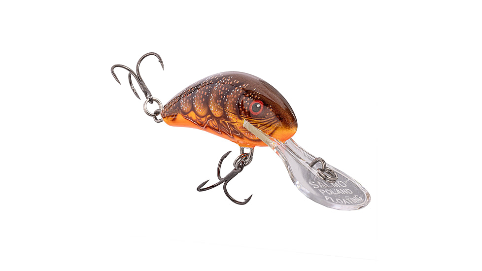 Salmo Hornet 40 Crankbaits, Pumpkin Craw, 4cm/1.5in, QHT1157