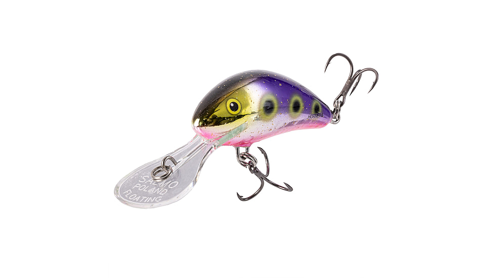 Salmo Hornet 40 Crankbaits, Silver Beast, 4cm/1.5in, QHT1149