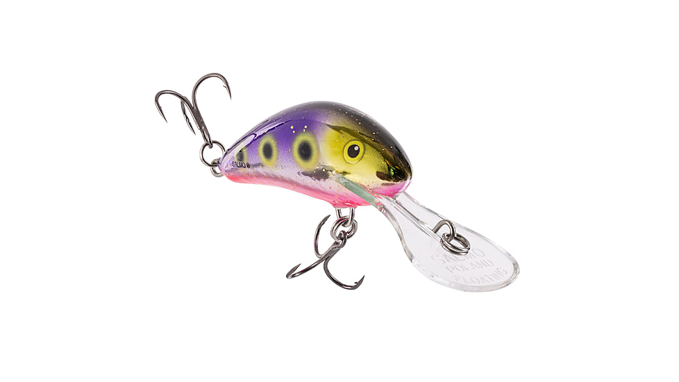 Salmo Hornet 40 Crankbaits, Silver Beast, 4cm/1.5in, QHT1149