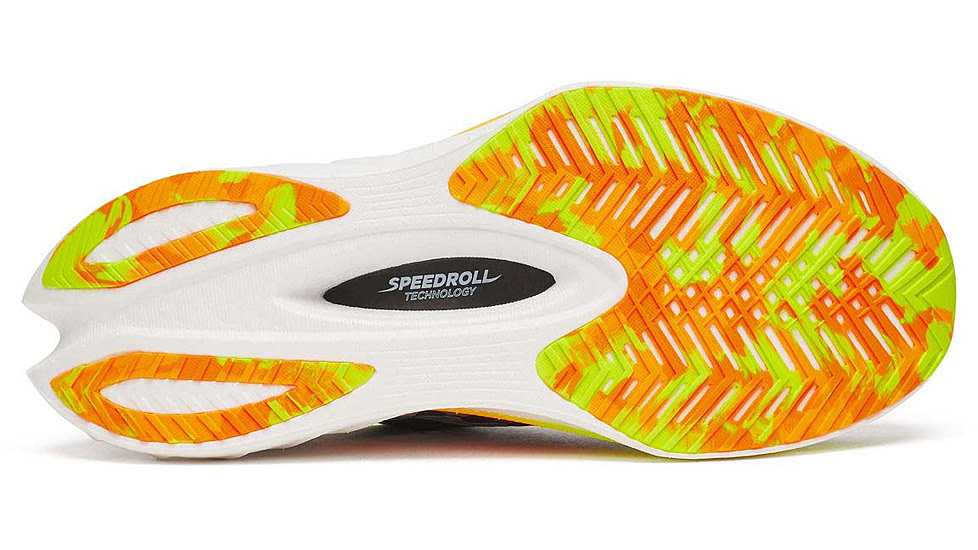 Saucony Endorphin Pro 4 - Mens, Black/VO2, 12.5, S20939-343-M-12.5