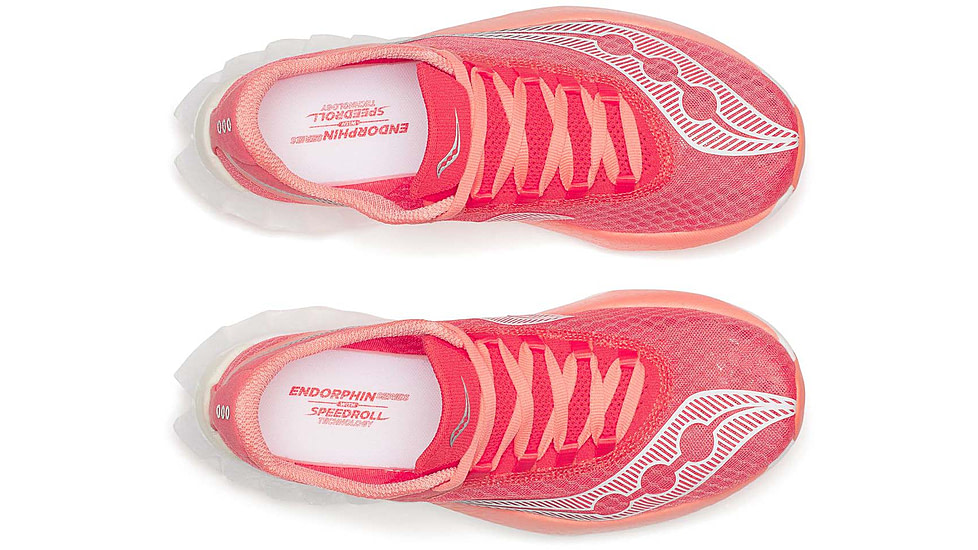 Saucony Endorphin Pro 4 - Womens, Coral, 9.5, S10939-342-M-9.5