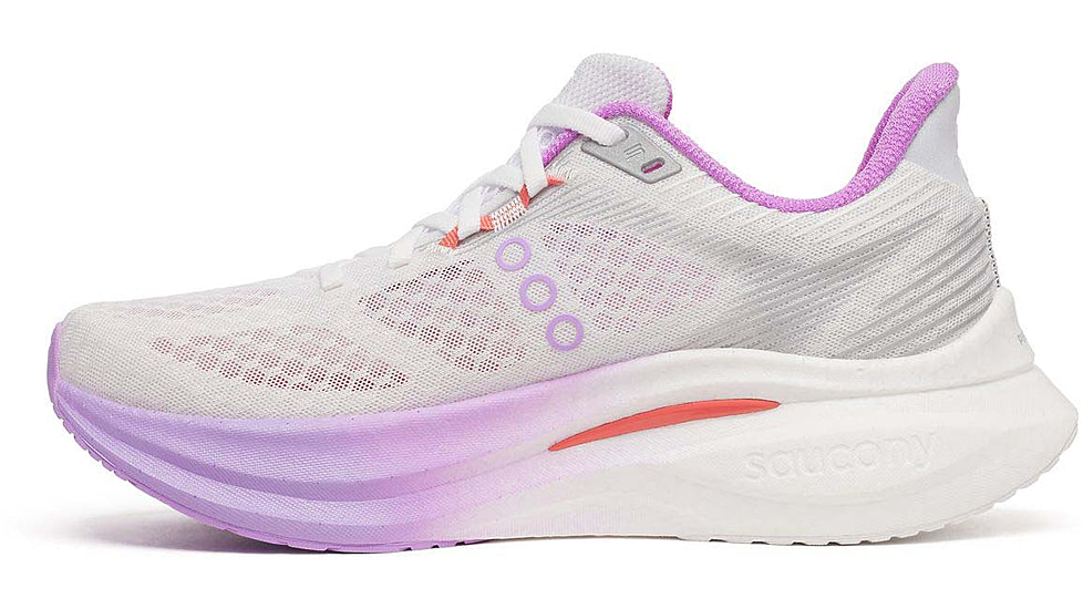 Saucony Endorphin Speed 5 - Womens, White/Crocus, 10, S11007-340-M-10