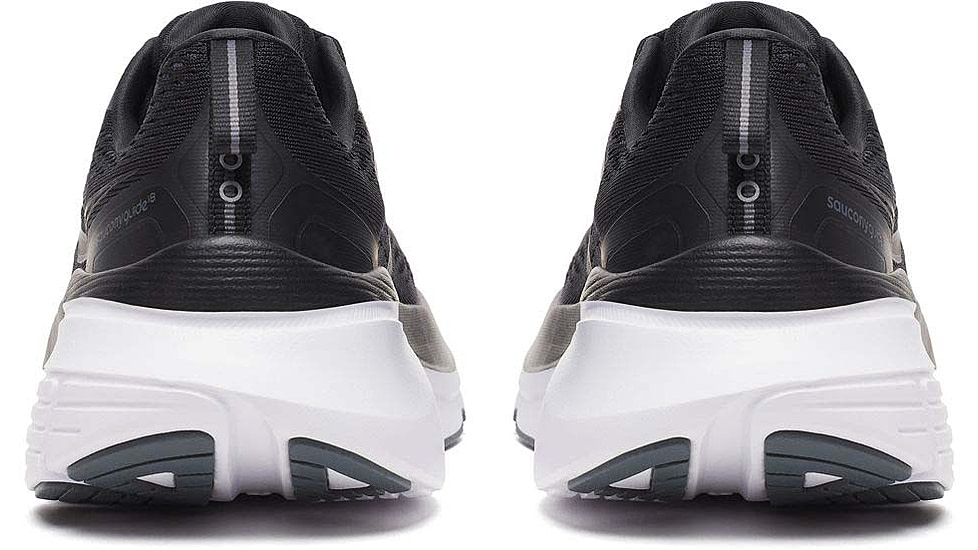 Saucony Guide 18 - Mens, Black/White, 9, S20998-100-M-9
