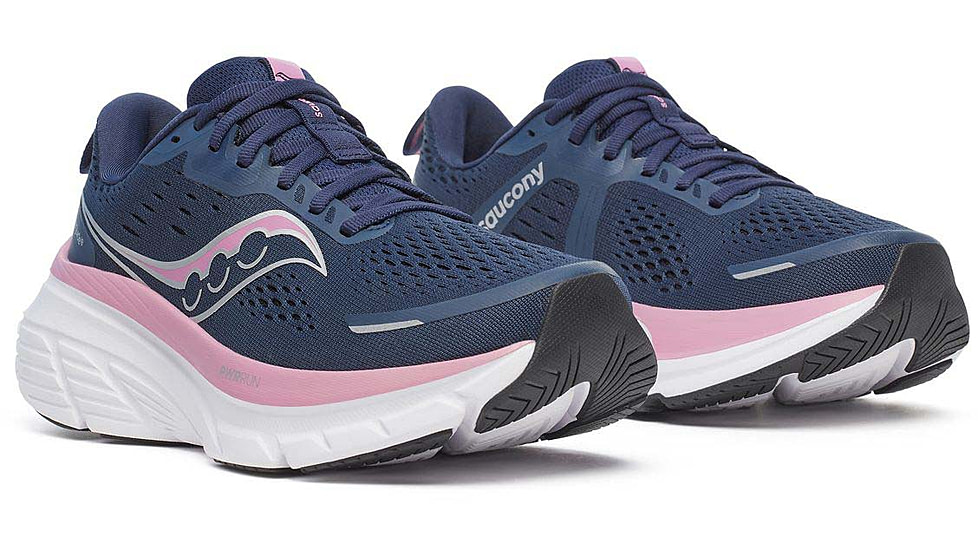Saucony Guide 18 - Womens, Navy/Orchid, 8.5, S10998-205-M-8.5
